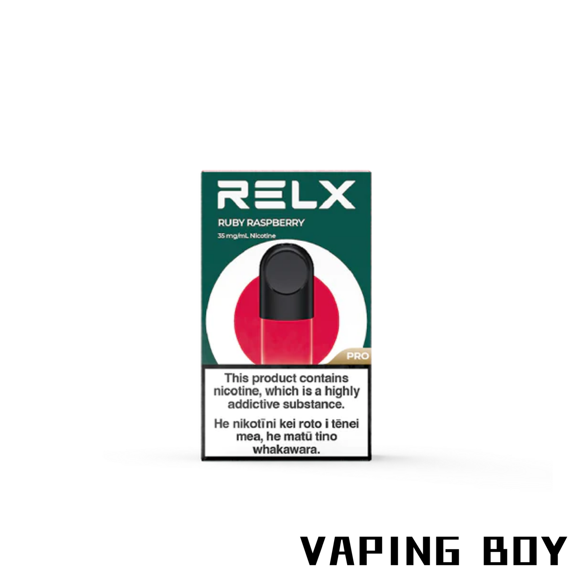 relx infinity pod ruby raspberry
