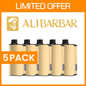 5 PACK – ALIBARBAR INGOT – 9000 PUFFS