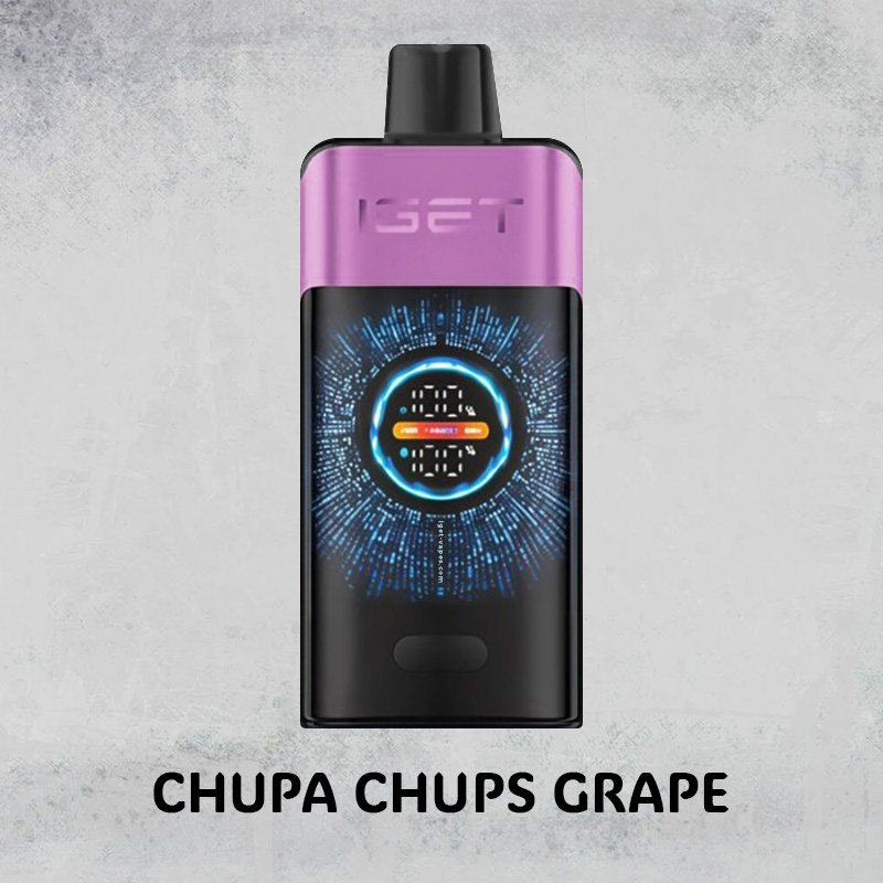 CHUPA CHUPS GRAPE – IGET ONE – 12000 PUFFS